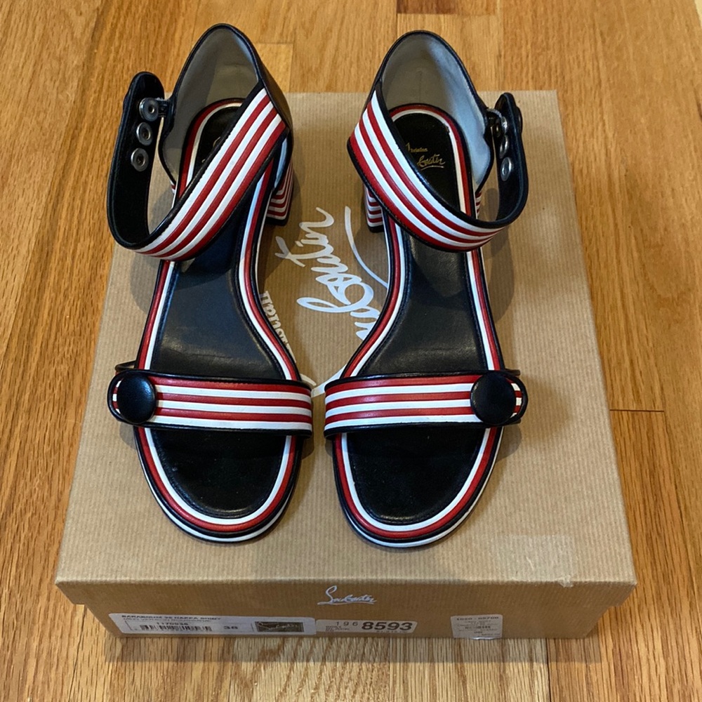 Christian Louboutin Baraboum 25 Nappa sandals